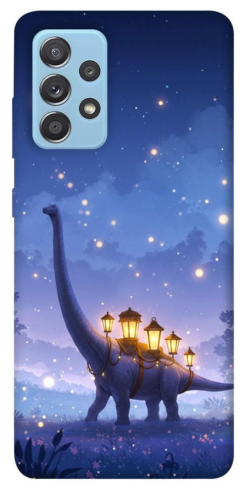 Чехол Lanterns dino для Galaxy A52