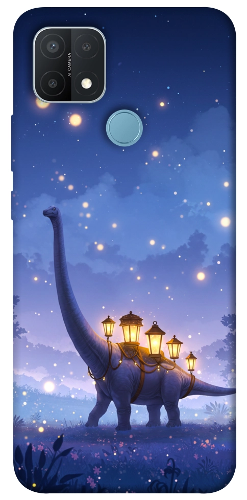 Чохол Lanterns dino для Oppo A15