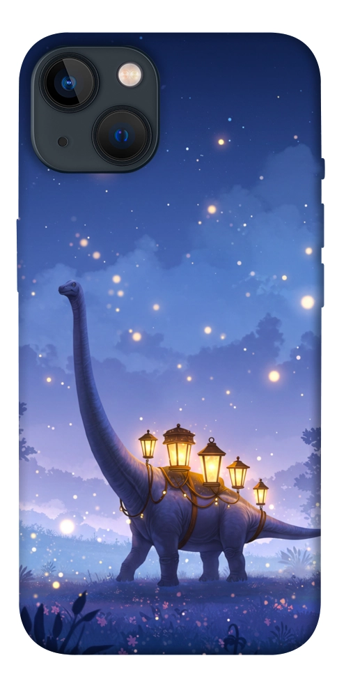 Чехол Lanterns dino для iPhone 13