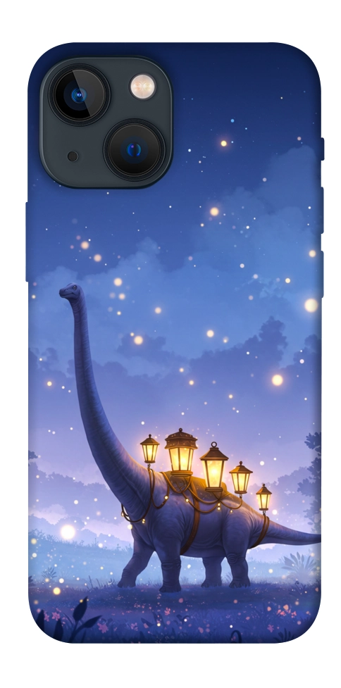 Чохол Lanterns dino для iPhone 13 mini