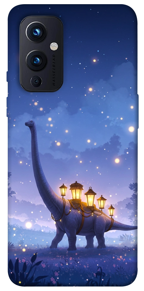 Чохол Lanterns dino для OnePlus 9