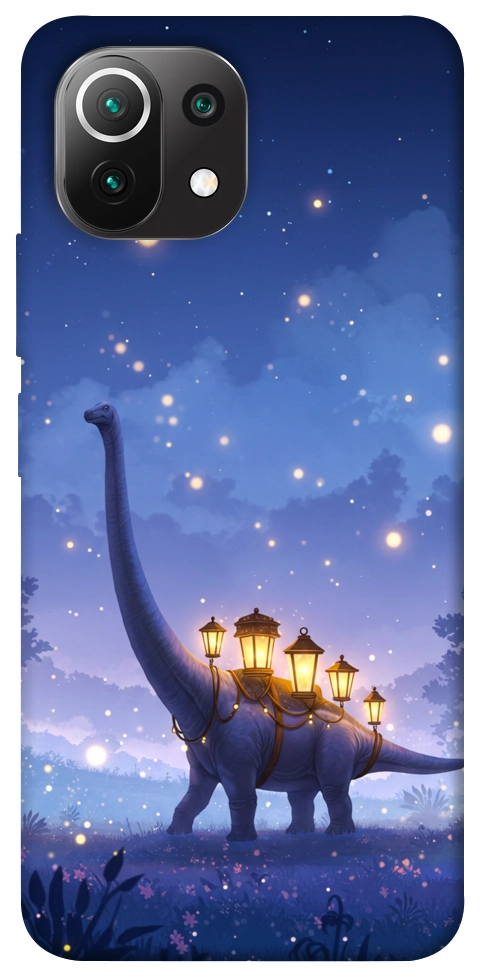 Чохол Lanterns dino для Xiaomi Mi 11 Lite