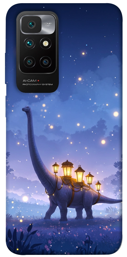 Чохол Lanterns dino для Xiaomi Redmi 10