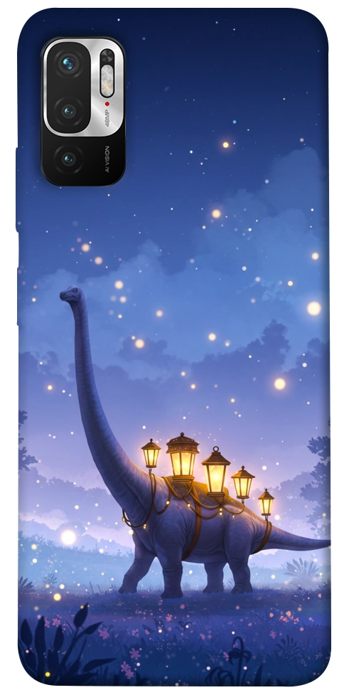 Чехол Lanterns dino для Xiaomi Poco M3 Pro