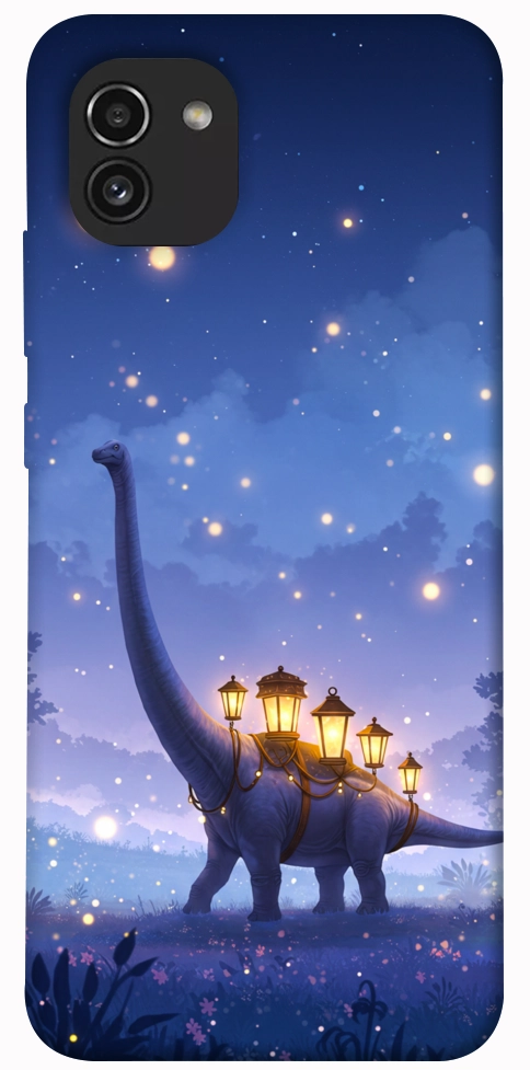 Чехол Lanterns dino для Galaxy A03
