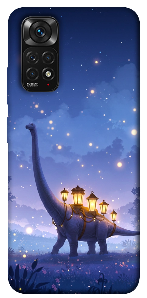 Чохол Lanterns dino для Xiaomi Redmi Note 11 (Global)