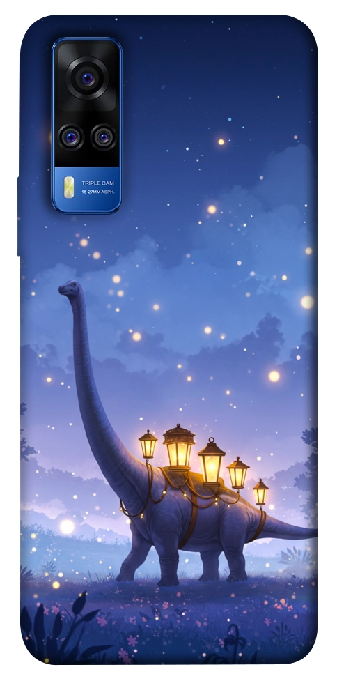 Чехол Lanterns dino для Vivo Y51a