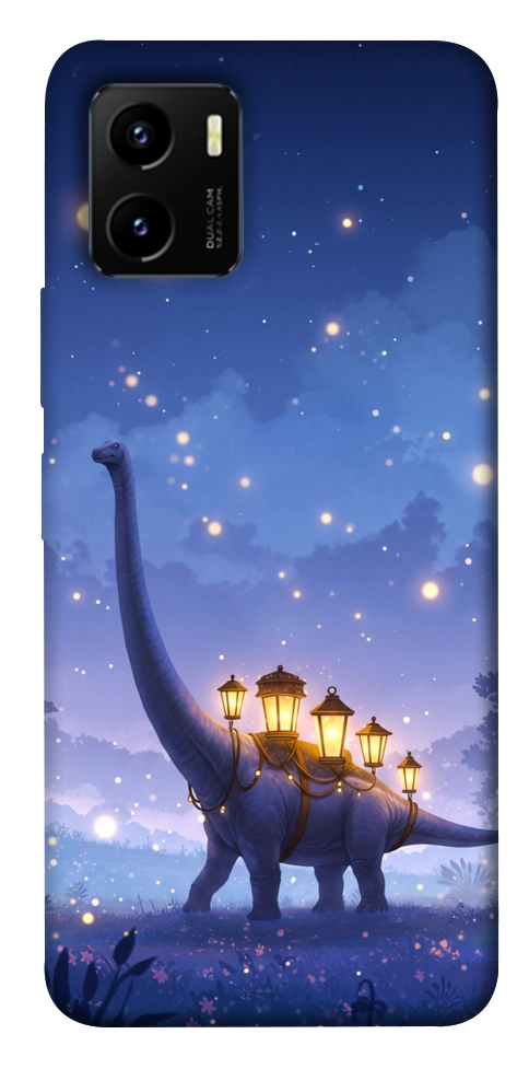 Чехол Lanterns dino для Vivo Y15s