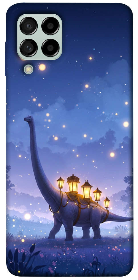 Чохол Lanterns dino для Galaxy M53