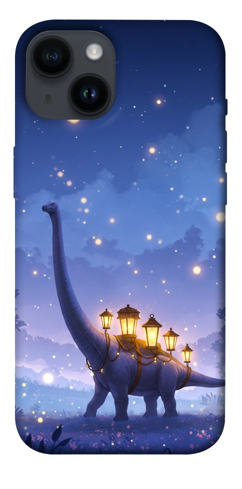 Чехол Lanterns dino для iPhone 14