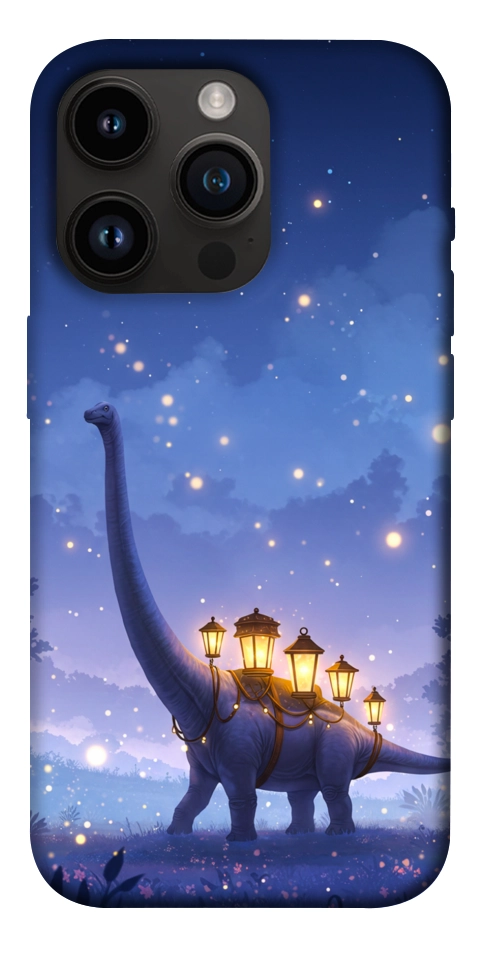 Чехол Lanterns dino для iPhone 14 Pro