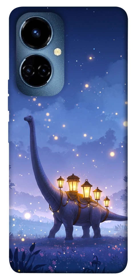 Чохол Lanterns dino для TECNO Camon 19 (CI6n)