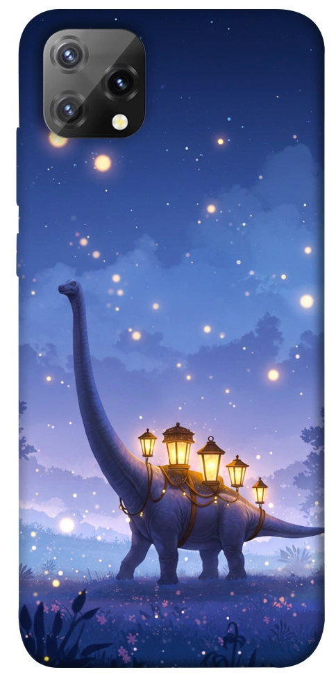 Чехол Lanterns dino для Blackview A55