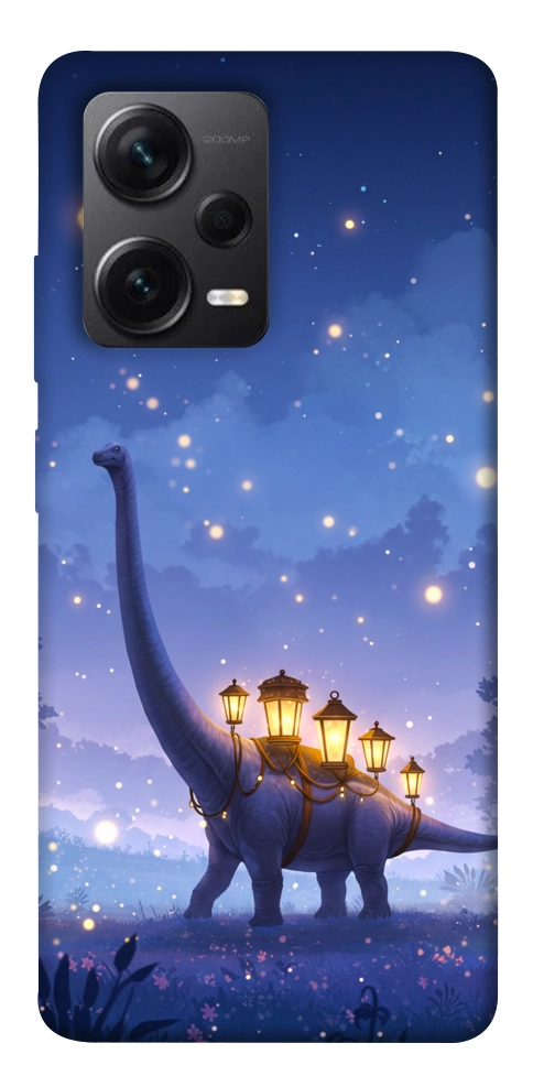 Чехол Lanterns dino для Xiaomi Redmi Note 12 Pro+