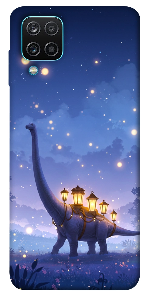 Чохол Lanterns dino для Galaxy M12