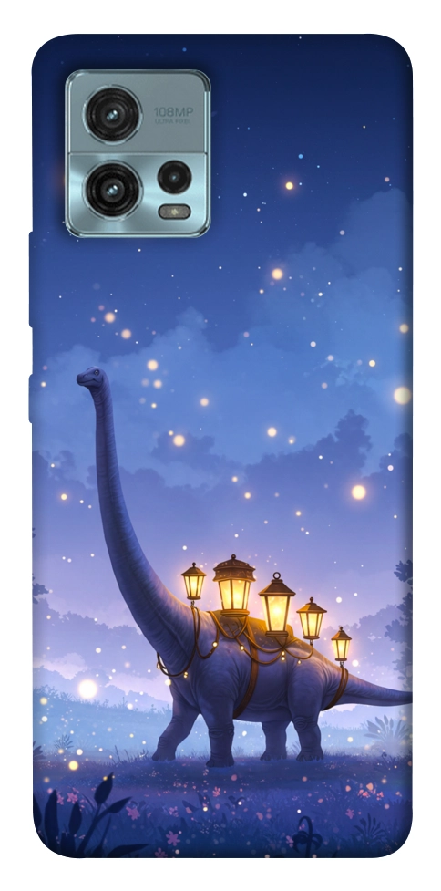 Чехол Lanterns dino для Motorola Moto G72