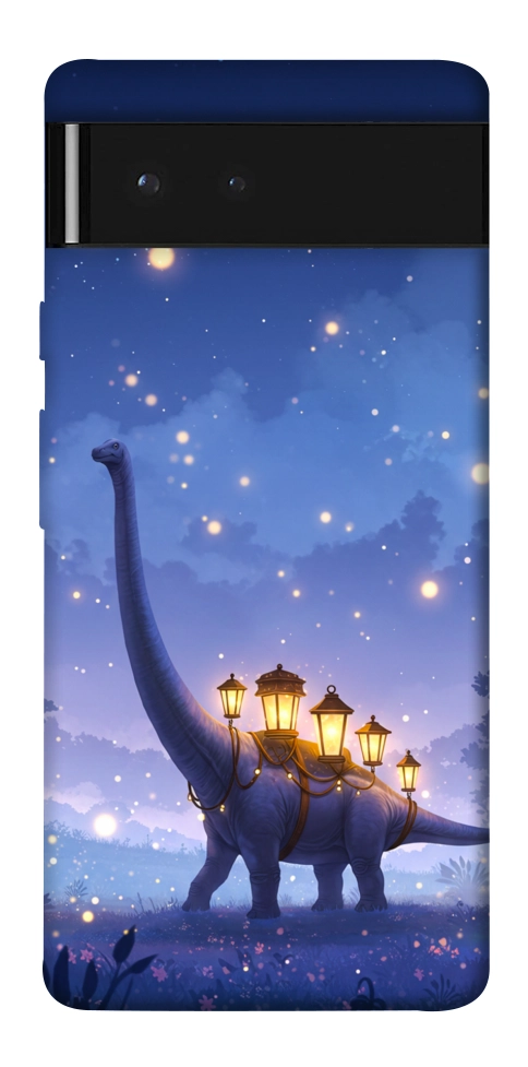 Чохол Lanterns dino для Google Pixel 6