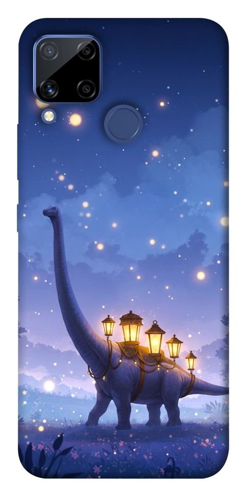 Чохол Lanterns dino для Realme C15