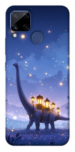 Чохол Lanterns dino для Realme C15