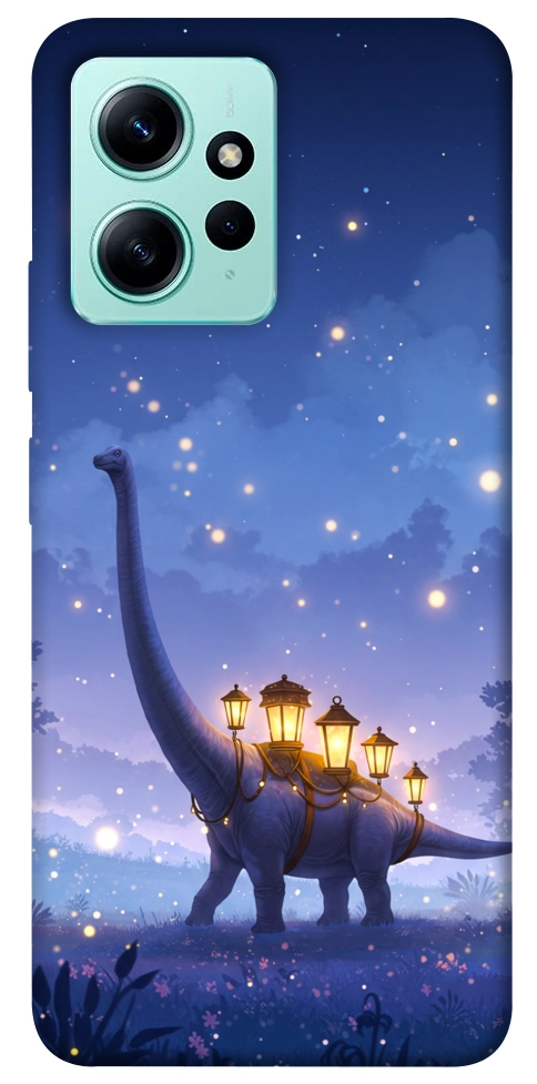 Чохол Lanterns dino для Xiaomi Redmi Note 12 4G