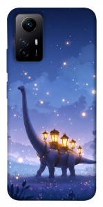 Чехол Lanterns dino для Xiaomi Redmi Note 12S