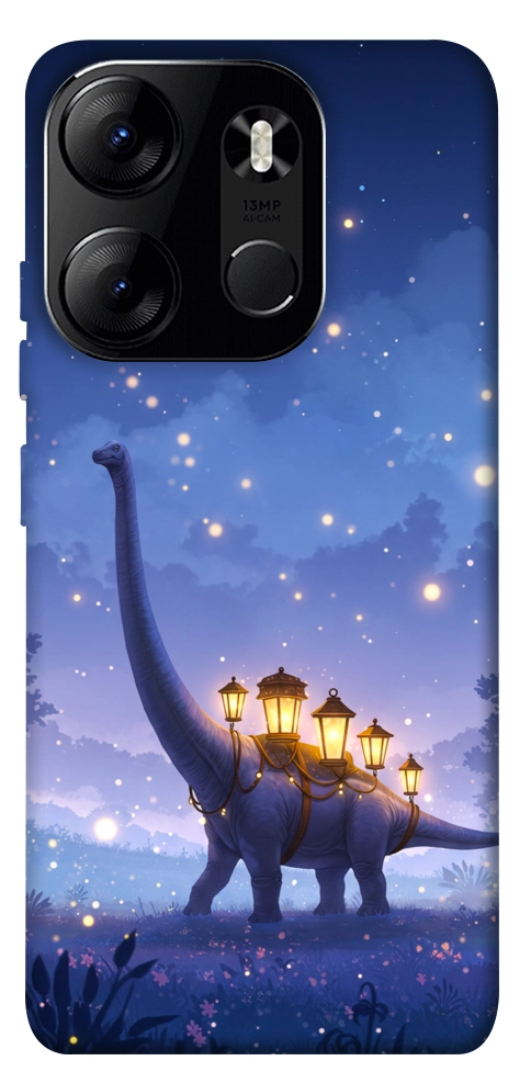 Чохол Lanterns dino для Tecno Spark Go 2023