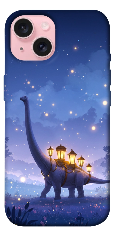 Чехол Lanterns dino для iPhone 15
