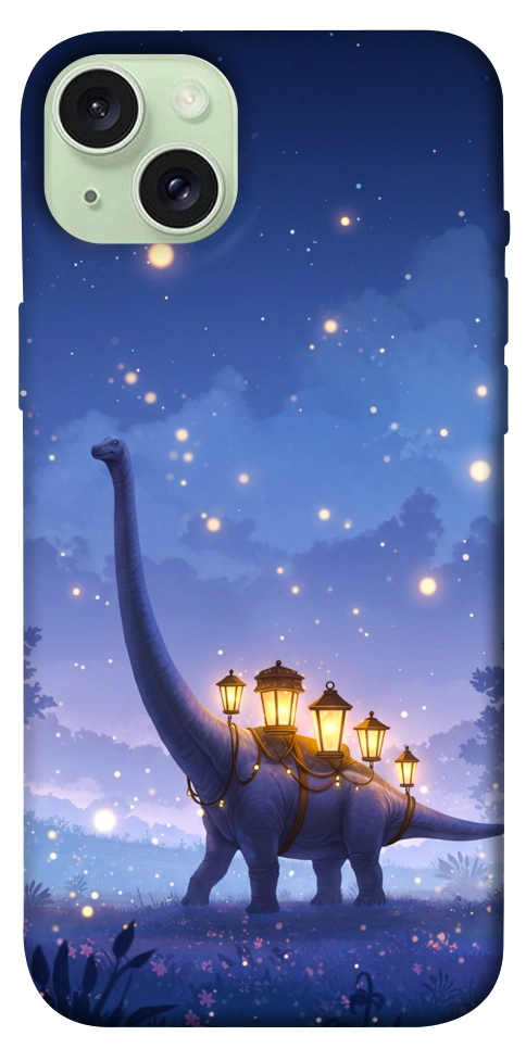Чехол Lanterns dino для iPhone 15 Plus