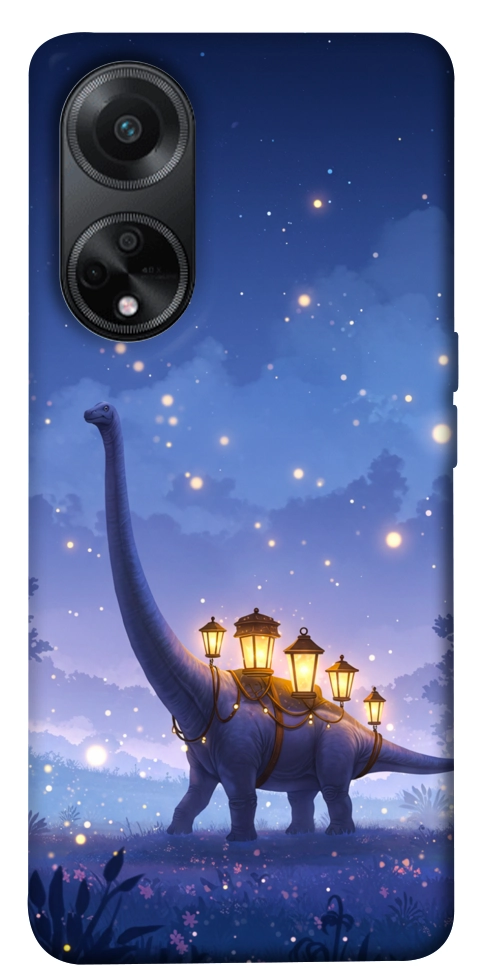 Чохол Lanterns dino для Oppo A98