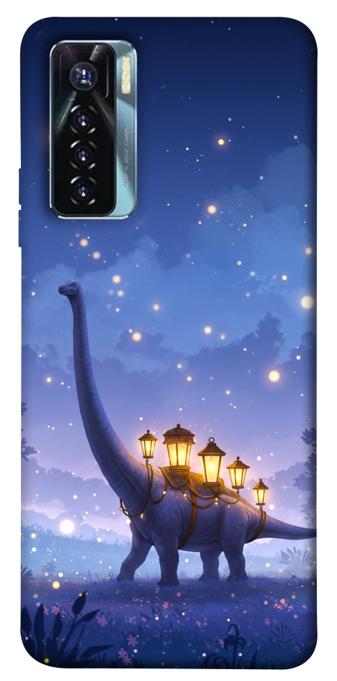 Чохол Lanterns dino для TECNO Camon 17 Pro
