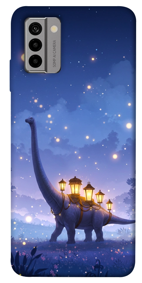 Чохол Lanterns dino для Nokia G22