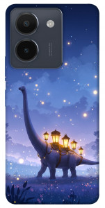 Чохол Lanterns dino для Vivo Y36