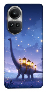 Чохол Lanterns dino для Oppo Reno10 Pro