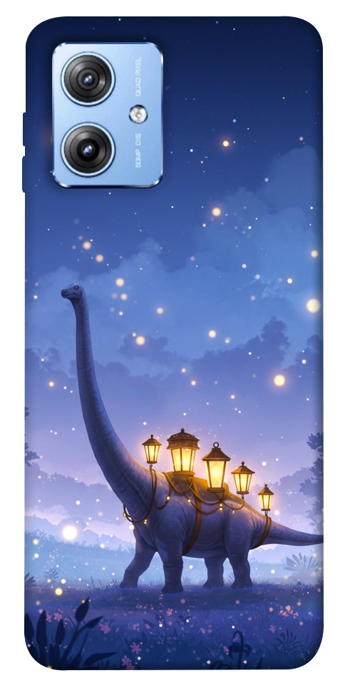 Чохол Lanterns dino для Motorola Moto G84