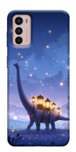 Чехол Lanterns dino для Motorola Moto G42
