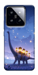 Чохол Lanterns dino для Xiaomi 14 Pro