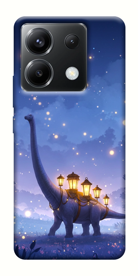 Чохол Lanterns dino для Xiaomi Poco X6