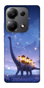 Чехол Lanterns dino для Xiaomi Redmi Note 13 Pro 5G