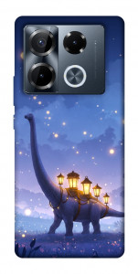 Чохол Lanterns dino для Infinix Note 40 Pro 4G