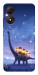 Чехол Lanterns dino для ZTE Blade A34 4G