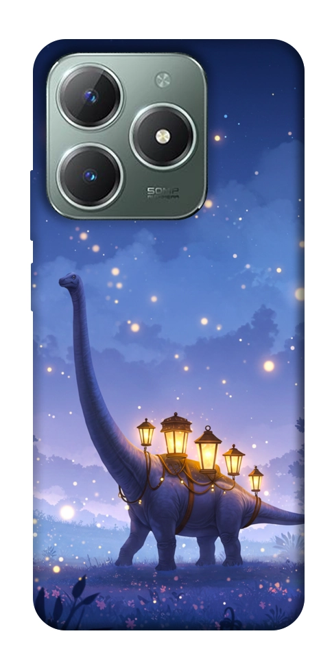 Чохол Lanterns dino для Realme C61