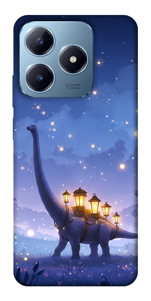 Чохол Lanterns dino для Realme C63 4G