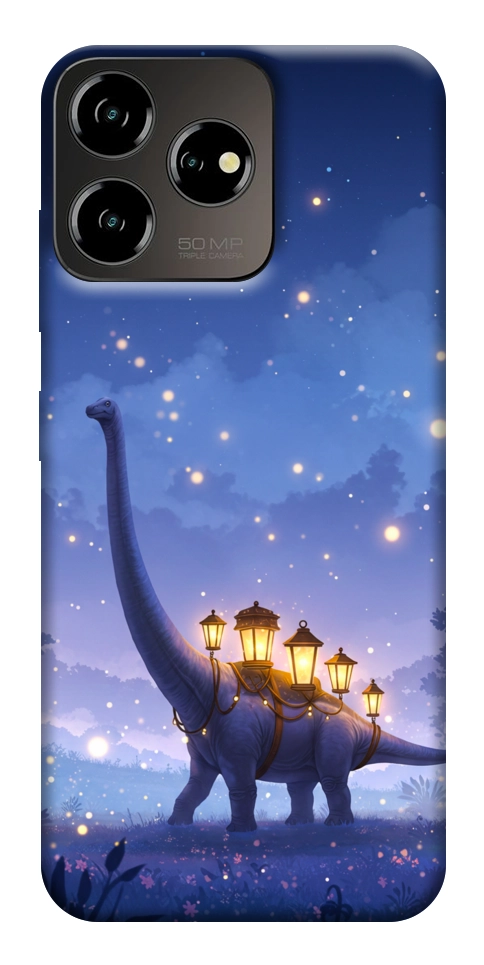 Чохол Lanterns dino для ZTE Blade V50 Design 4G