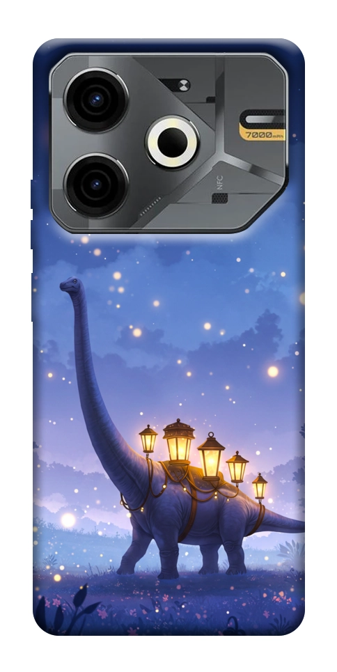 Чохол Lanterns dino для TECNO Pova 6 Neo (LI6)