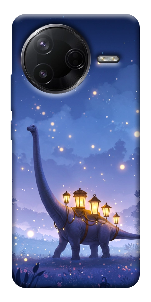 Чехол Lanterns dino для Xiaomi Poco F7 Pro