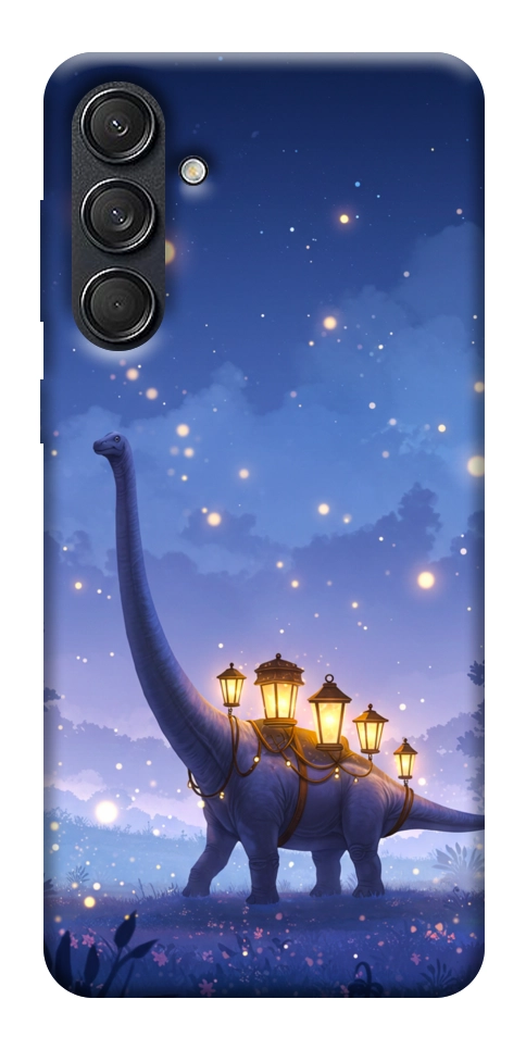 Чехол Lanterns dino для Galaxy M55