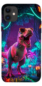 Чехол Neon dino для iPhone 11