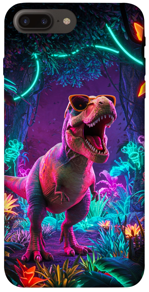 Чехол Neon dino для iPhone 7 Plus