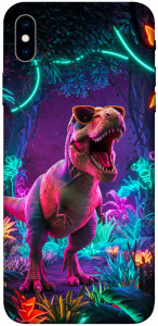 Чехол Neon dino для iPhone XS Max