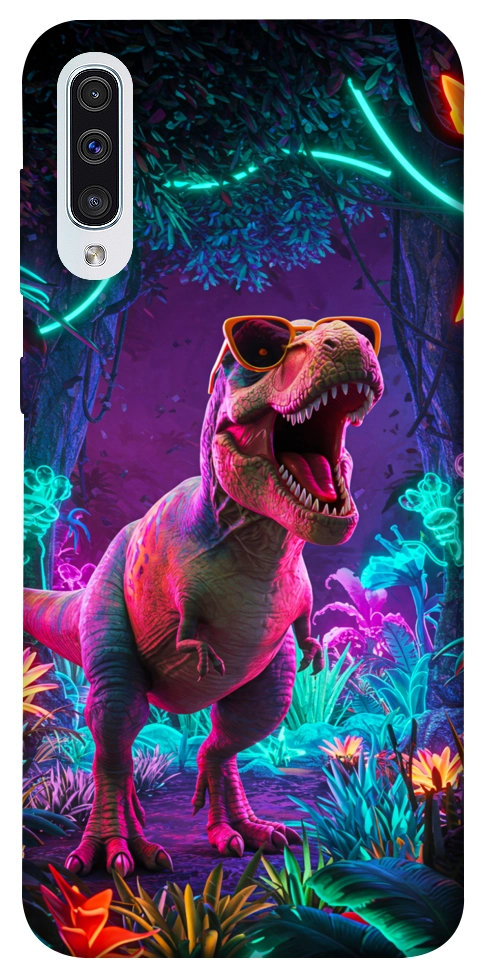 Чехол Neon dino для Galaxy A50 (2019)